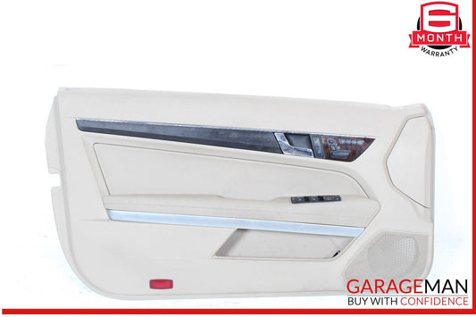 10-17 Mercedes W207 E350 Coupe Front Left Interior Door Panel Trim Assembly OEM