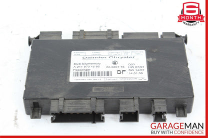 03-12 Mercedes X164 GL450 GL550 Front Right Seat Control Module 2118704585 OEM