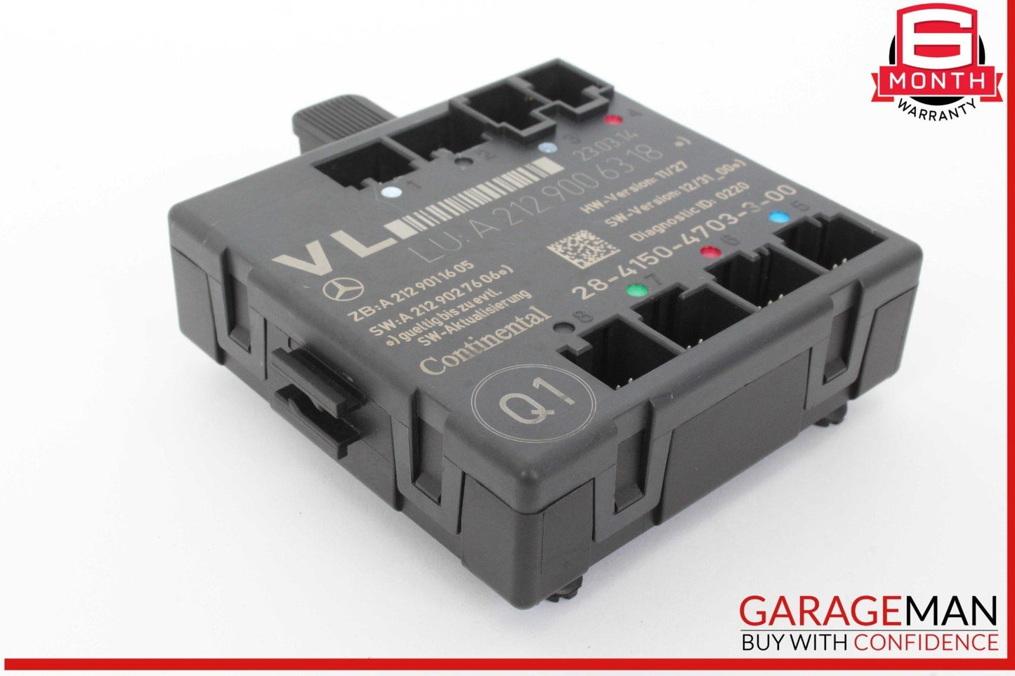 08-18 Mercedes W204 C250 CGI C300 Front Left Side Door Control Module Unit OEM