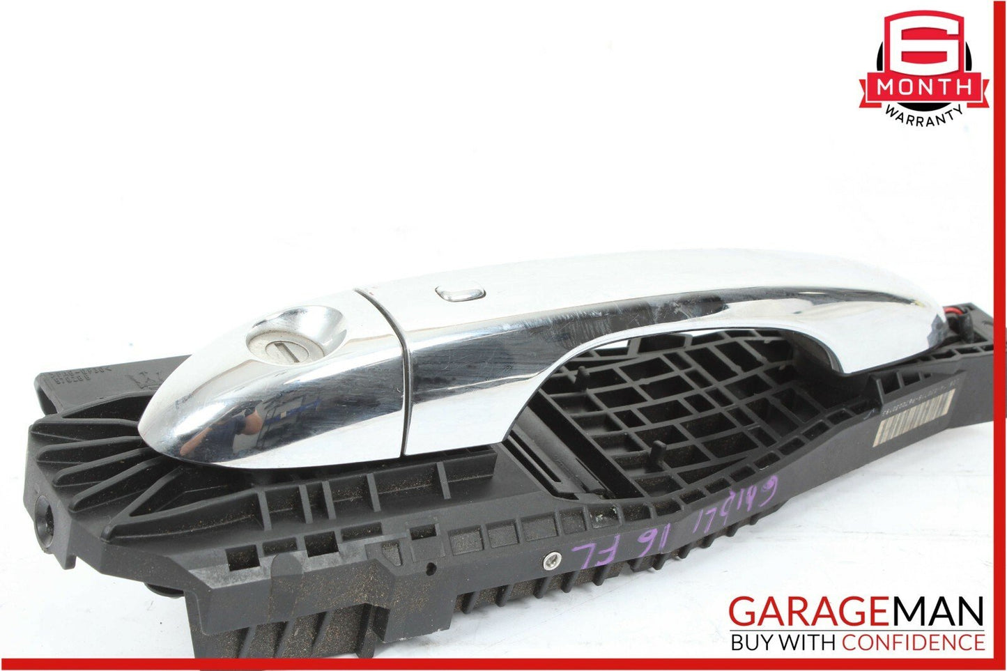 14-17 Maserati Ghibli Front Left Side Exterior Door Handle Assembly Chrome