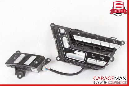 07-14 Mercedes S550 S600 CL600 Front Left Side Seat Controller Switch Set of 2