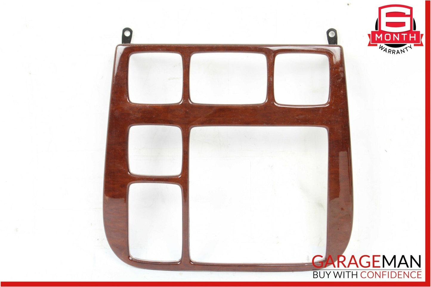 00-02 Mercedes W220 S430 S600 Radio Dash Wood Trim Panel Cover Wood Bezel OEM