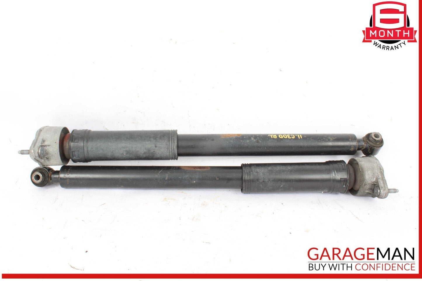 08-14 Mercedes W204 C300 C250 Rear Left & Right Shock Absorber Strut Set OEM