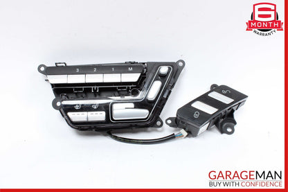 07-14 Mercedes W221 S550 Front Right Seat Adjust Control Memory Switch Set of 2