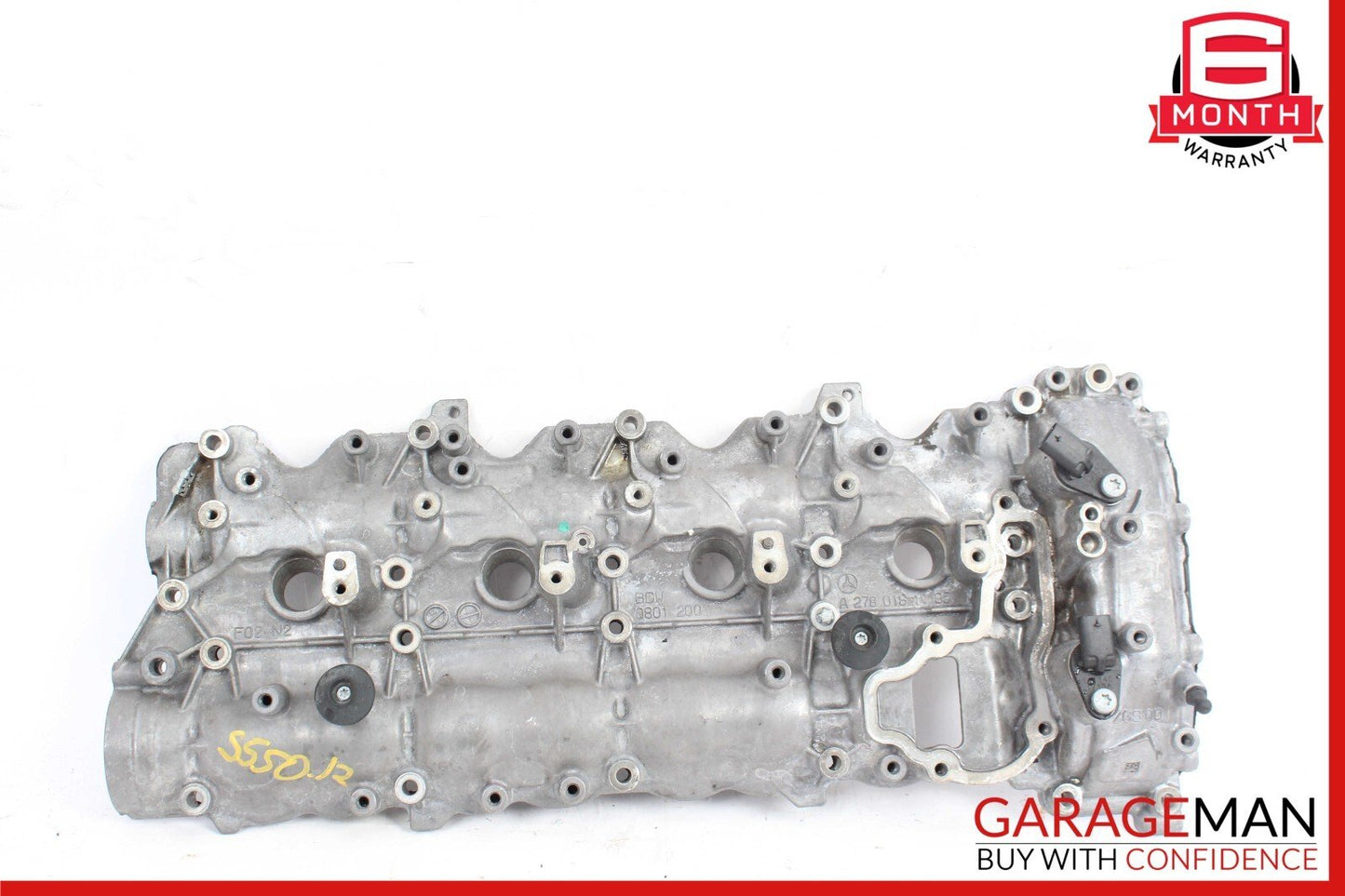11-20 Mercedes S550 E550 GL450 4.7L V8 Left Engine Cylinder Head Valve Cover