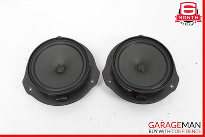 08-15 Mercedes W204 C250 Front Right & Left Door Sound Speakers Set of 2 OEM