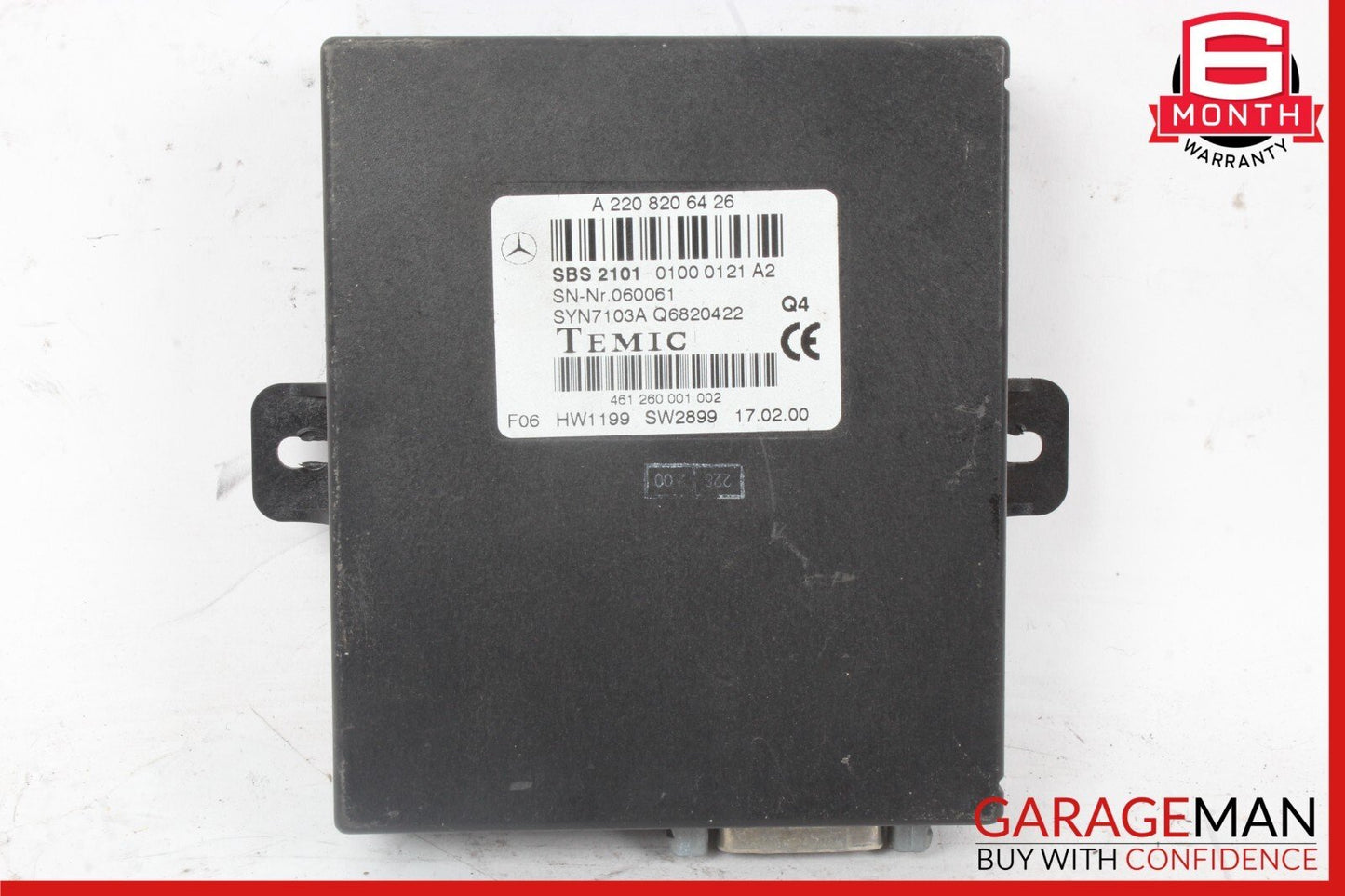 00-06 Mercedes W220 S500 CL500 SL500 Communication Voice Control Module Unit