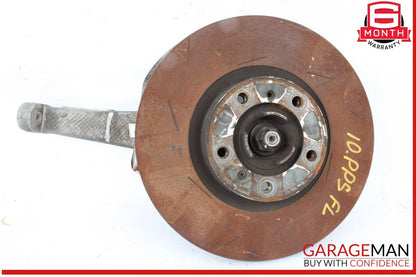 10-16 Porsche Panamera 970 Front Left Side Spindle Knuckle w/ Rotor Disc OEM