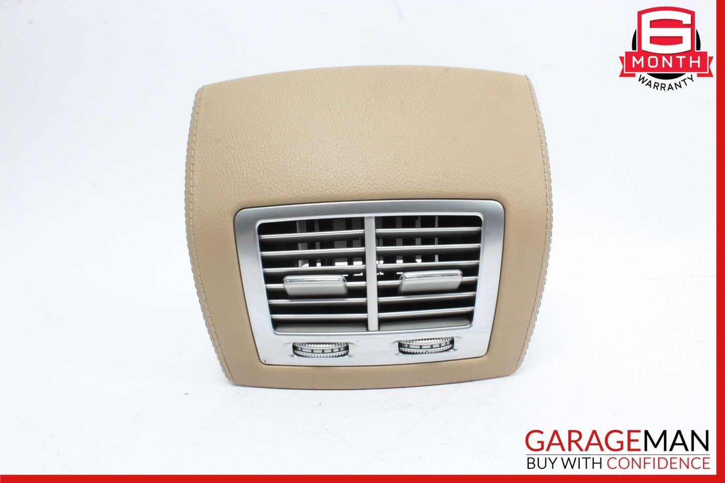 07-14 Mercedes W216 CL550 Rear Center Console A/C Air Vent Trim Assy Brown