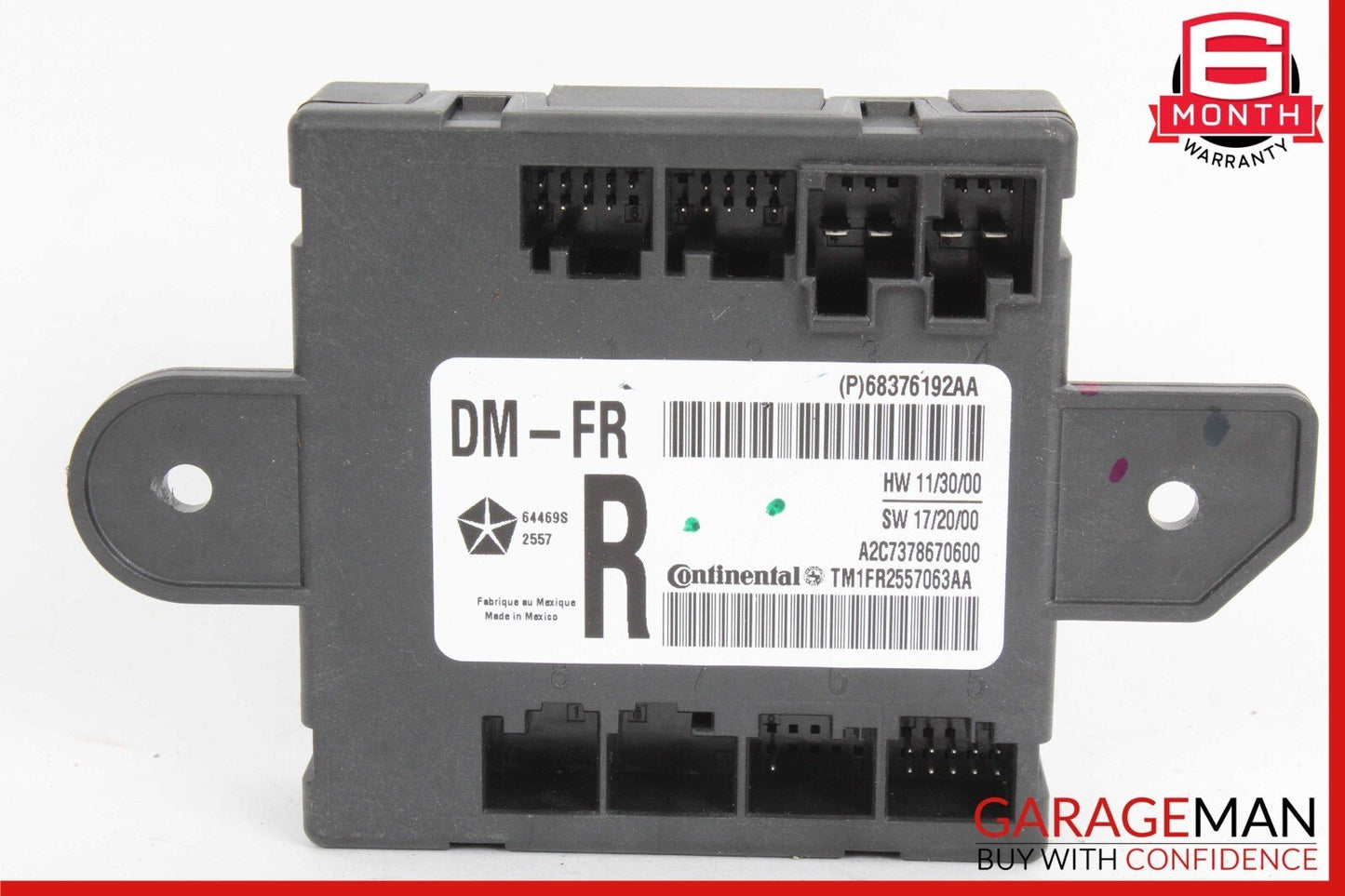 17-20 Maserati Levante Front Right Passenger Side Door Control Module OEM