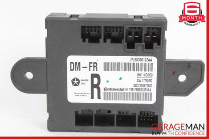 17-20 Maserati Levante Front Right Passenger Side Door Control Module OEM