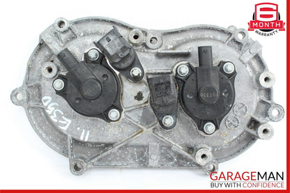 05-13 Mercedes W212 E350 Front Left Side Engine Timing Chain Cover Plate OEM
