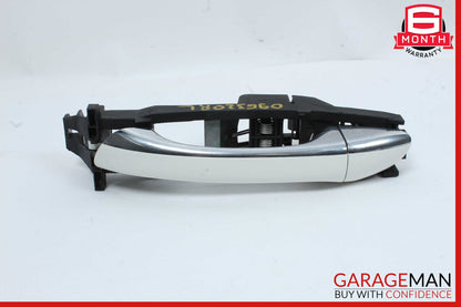 03-09 Mercedes W211 E320 E550 Exterior Door Handle Rear Left Driver White OEM
