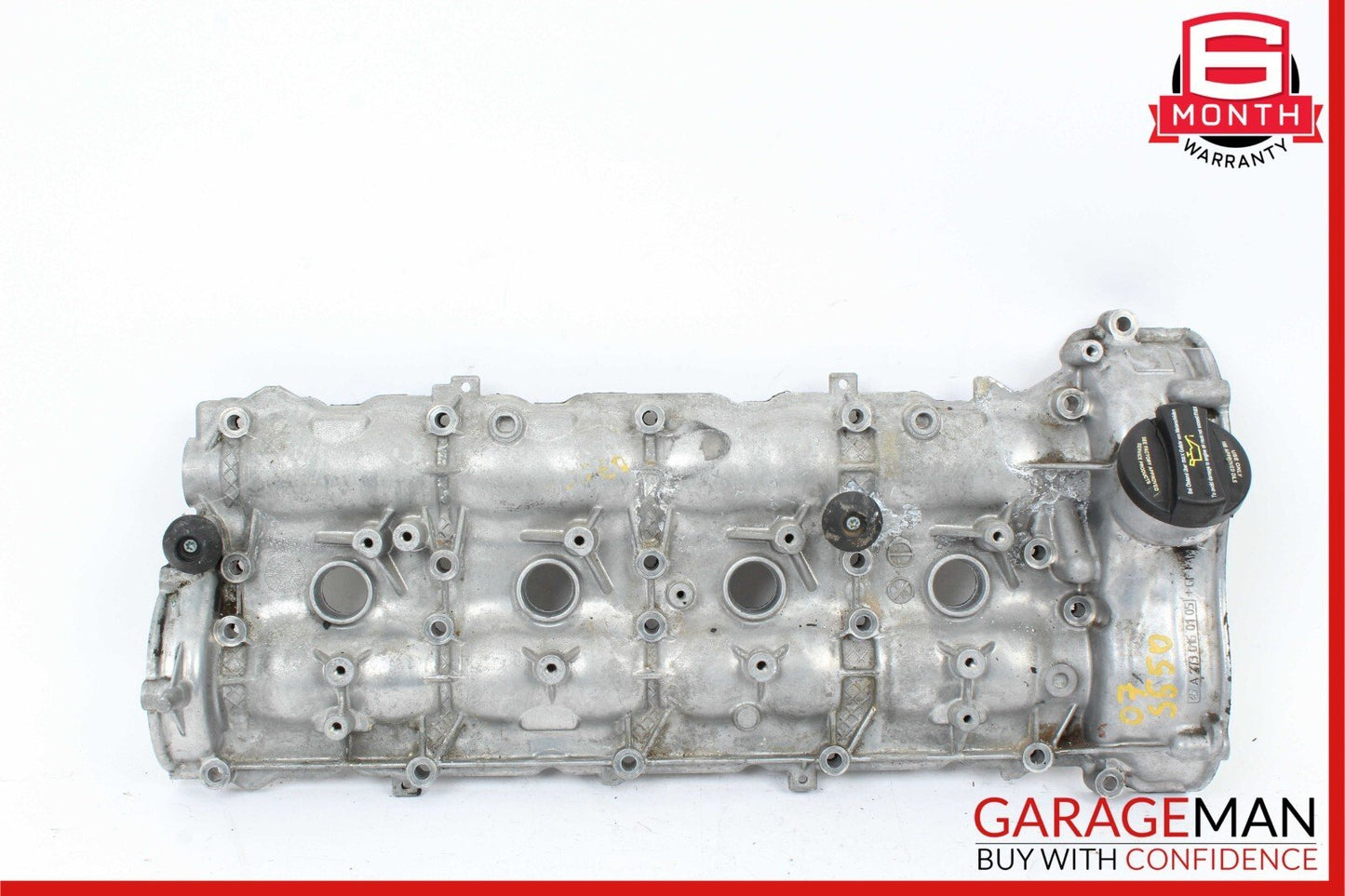 07-12 Mercedes W221 S550 SL550 Right Side Engine Cylinder Head Valve Cover OEM