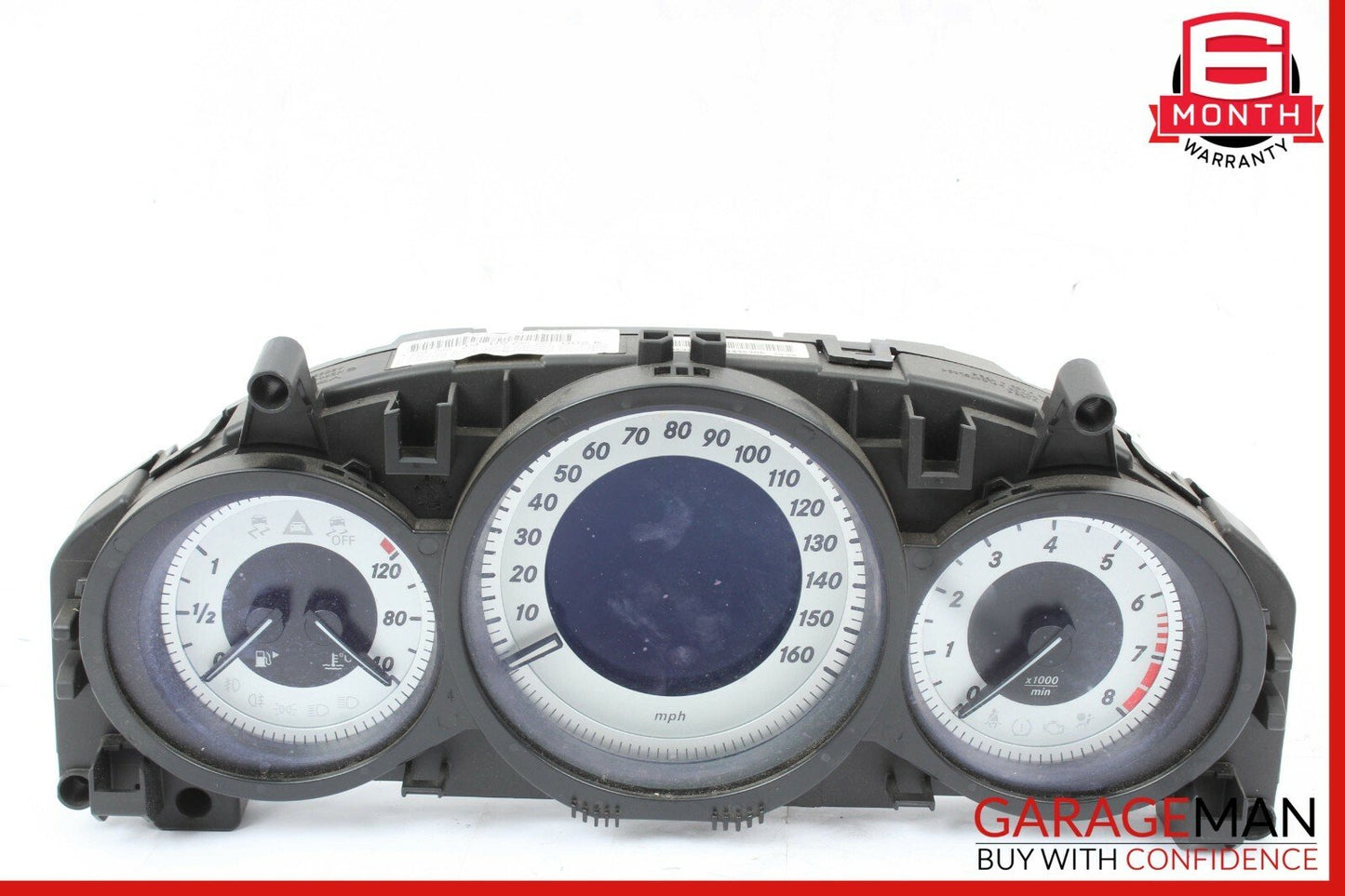 12-14 Mercedes W204 C250 C300 C350 Speedometer Odometer Instrument Cluster Gauge