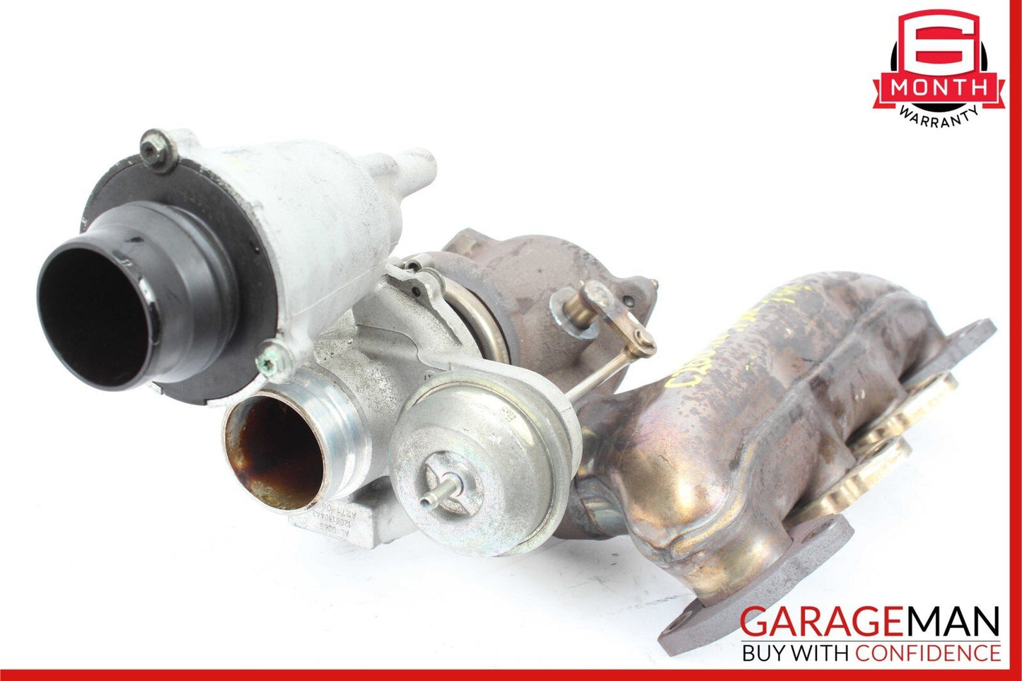 12-15 Mercedes C250 SLK250 1.8L M271 Turbo Turbocharger Manifold Assembly