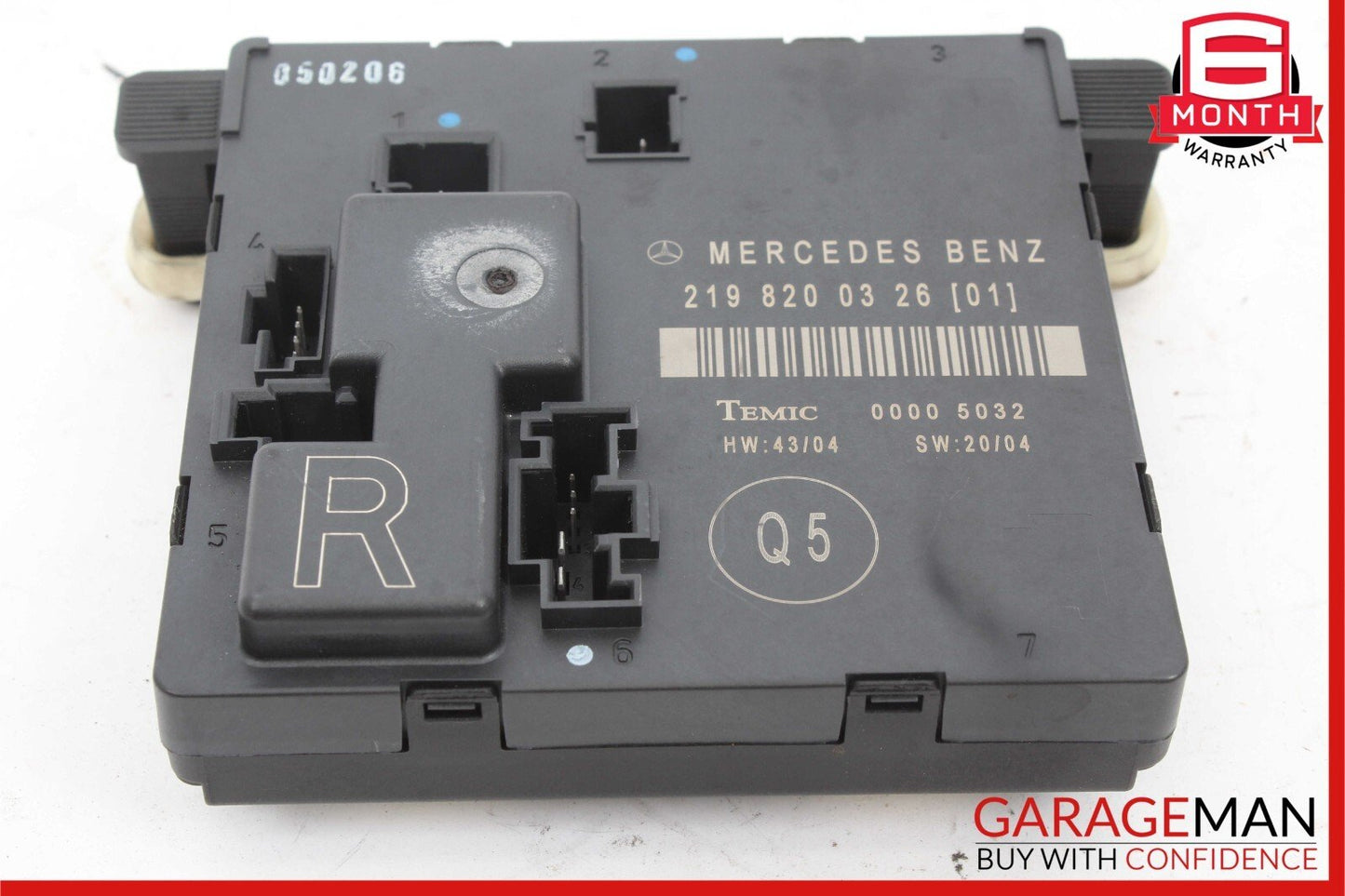 06-11 Mercedes W219 CLS500 CLS350 CLS550 Rear Right Side Door Control Module