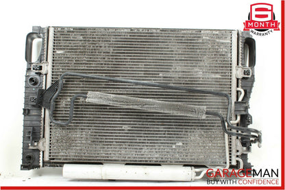 03-06 Mercedes CLS500 E500 Engine Coolant Radiator AC A/C Condenser Assembly OEM