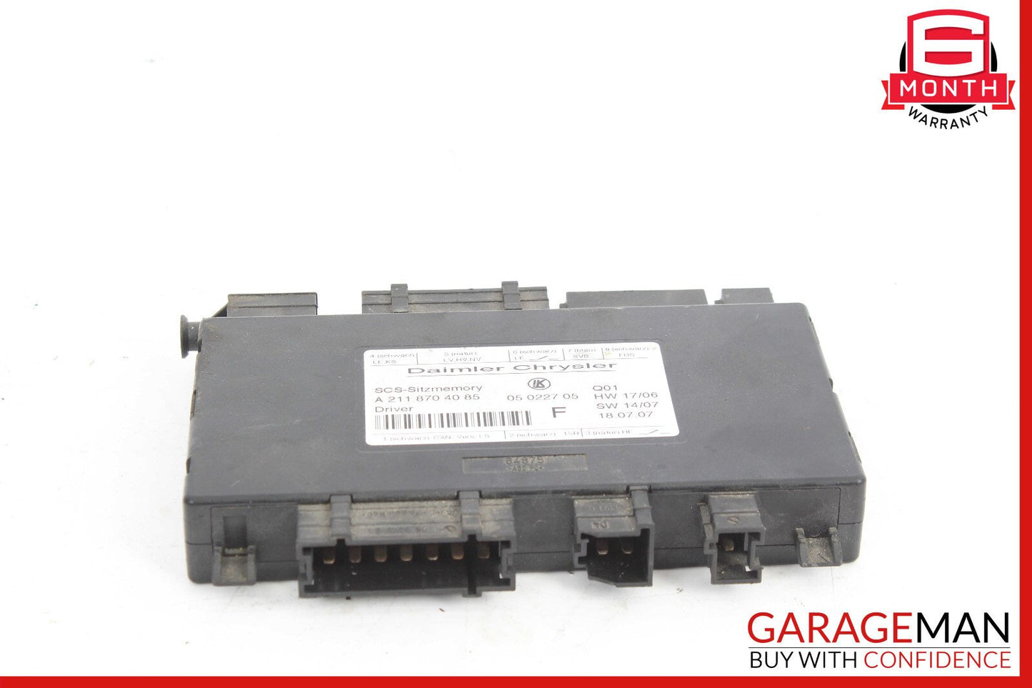 03-12 Mercedes GL450 E350 CLS550 E320 ML500 Front Left Side Seat Control Module