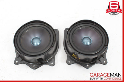 07-09 Mercedes W221 S550 Rear Left & Right Door Audio Sound Speakers Set of 2 Pc