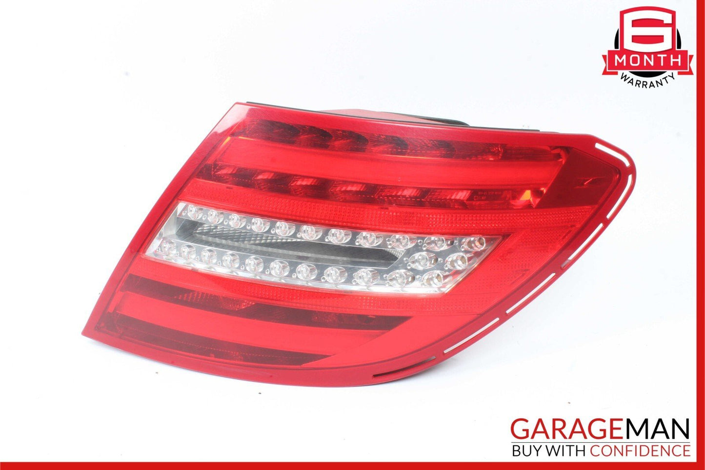 12-14 Mercedes W204 C350 C250 C300 Tail Light Lamp LED Rear Right Passenger Side