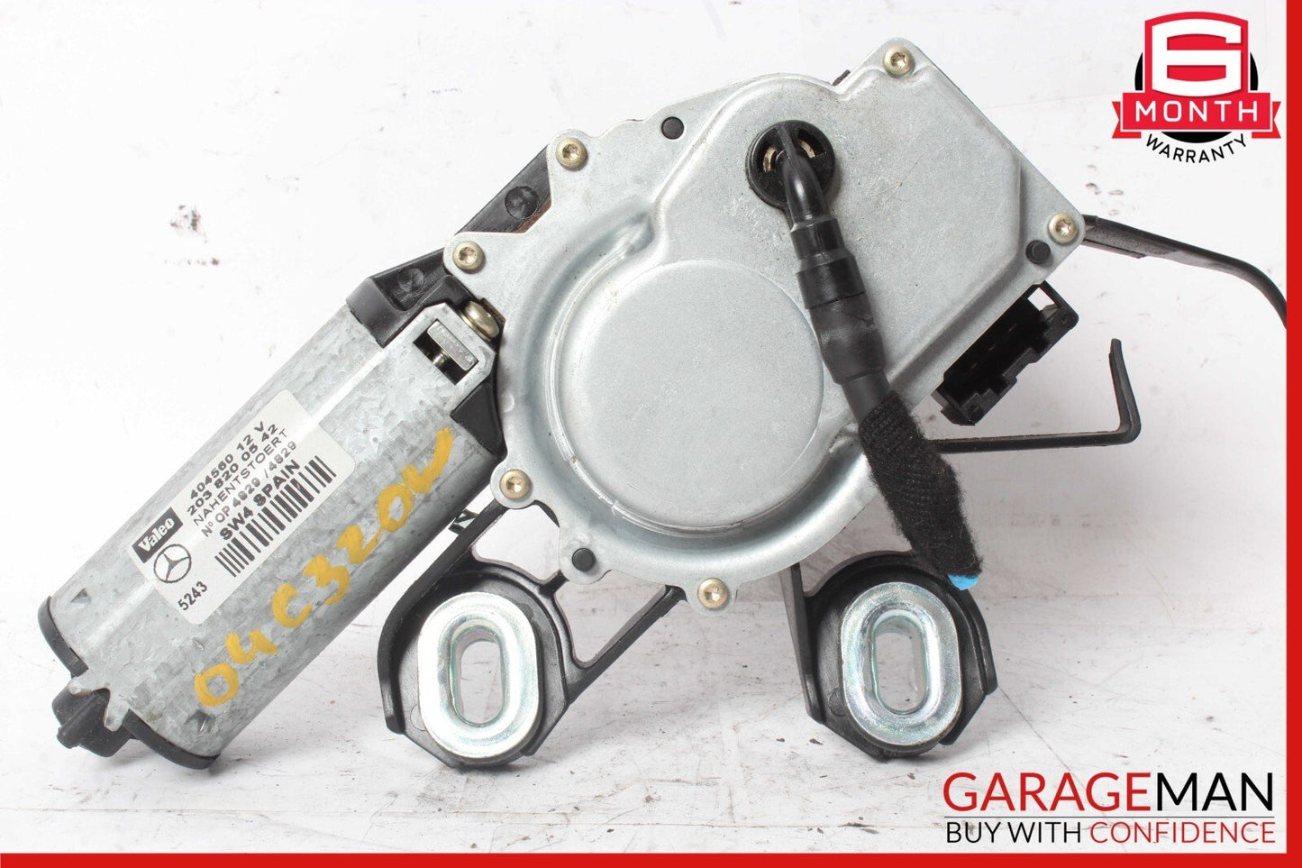 02-05 Mercedes W203 C320 C240 Wagon Rear Windshield Wiper Motor 2038200542 OEM
