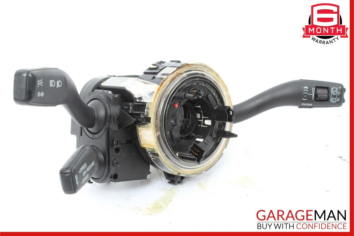 03-10 Porsche Cayenne 955 Steering Column Control Switches Assembly Black OEM