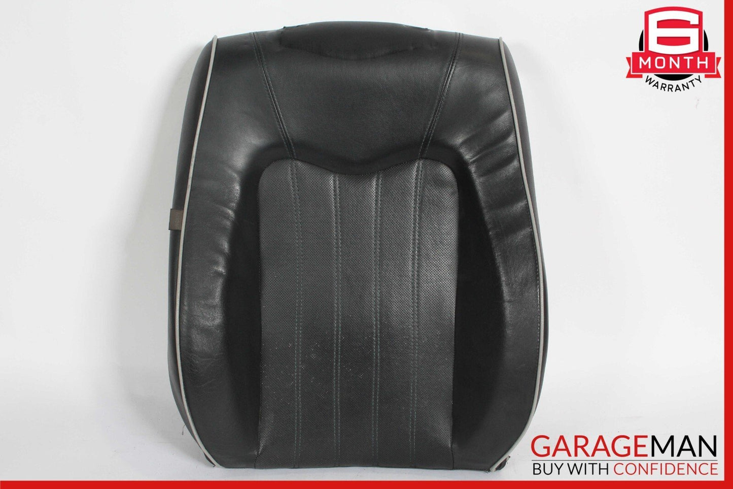 03-08 Maserati Quattroporte M139 Front Right Side Top Upper Seat Cushion Black