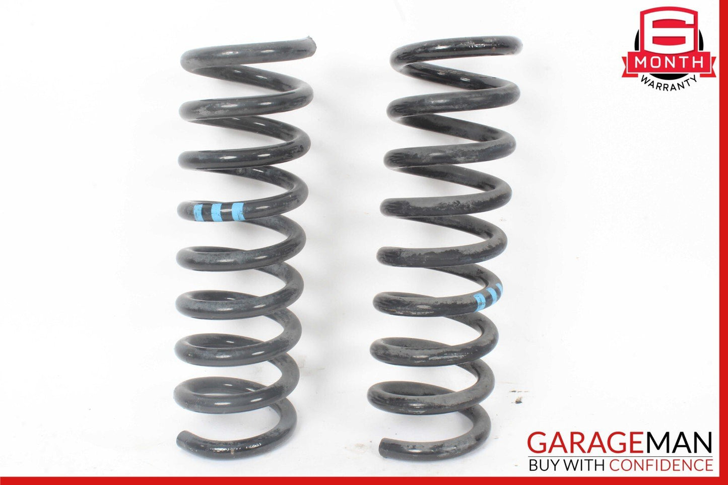 01-07 Mercedes W203 C320 Rear Right & Left Shock Absorber Coil Spring Set of 2