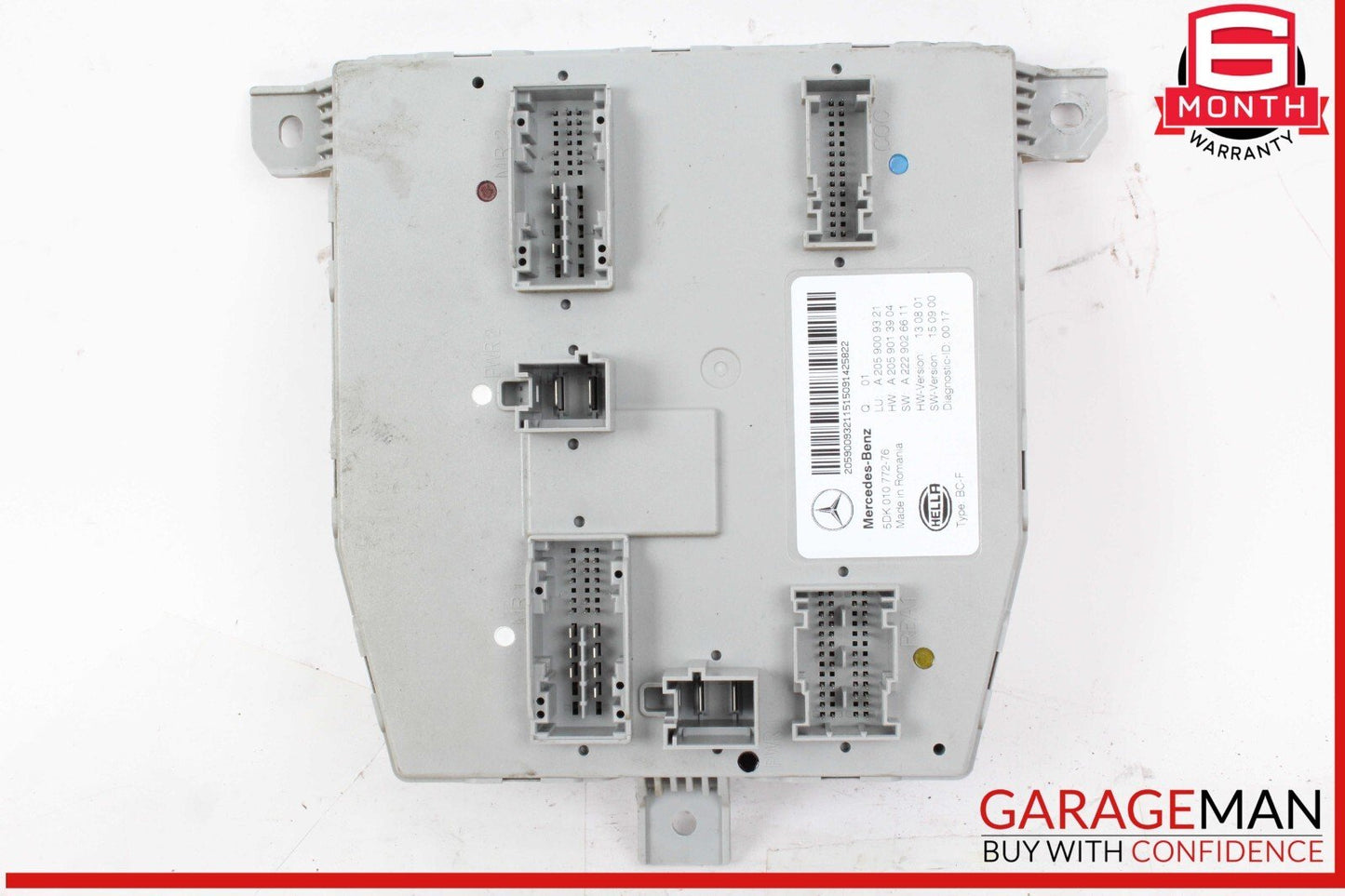 15-20 Mercedes W205 C300 GLC43 C63 AMG SAM Signal Lamp Controle Module OEM
