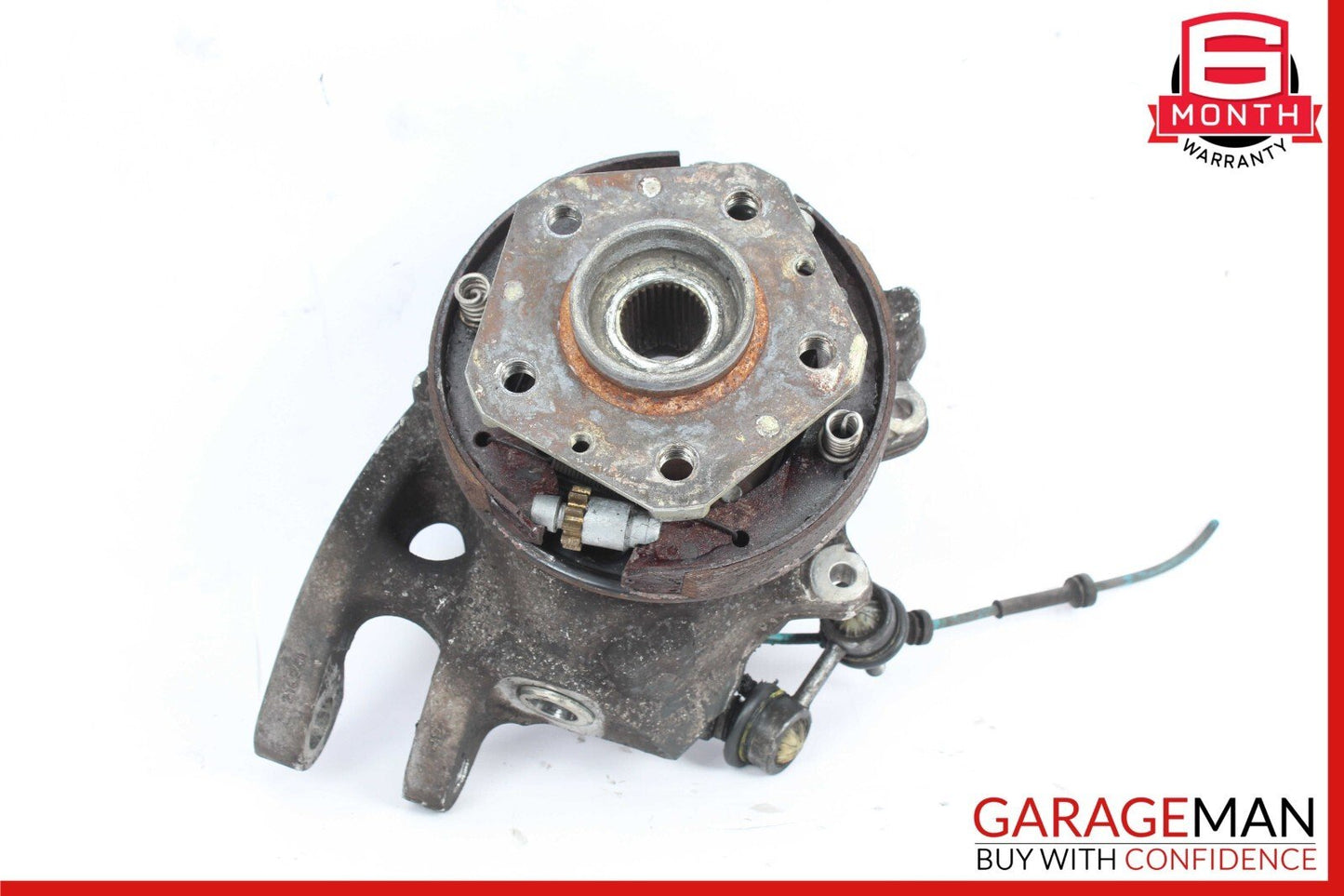 06-10 Maserati Quattroporte M139 Rear Right Side Spindle Knuckle Hub OEM