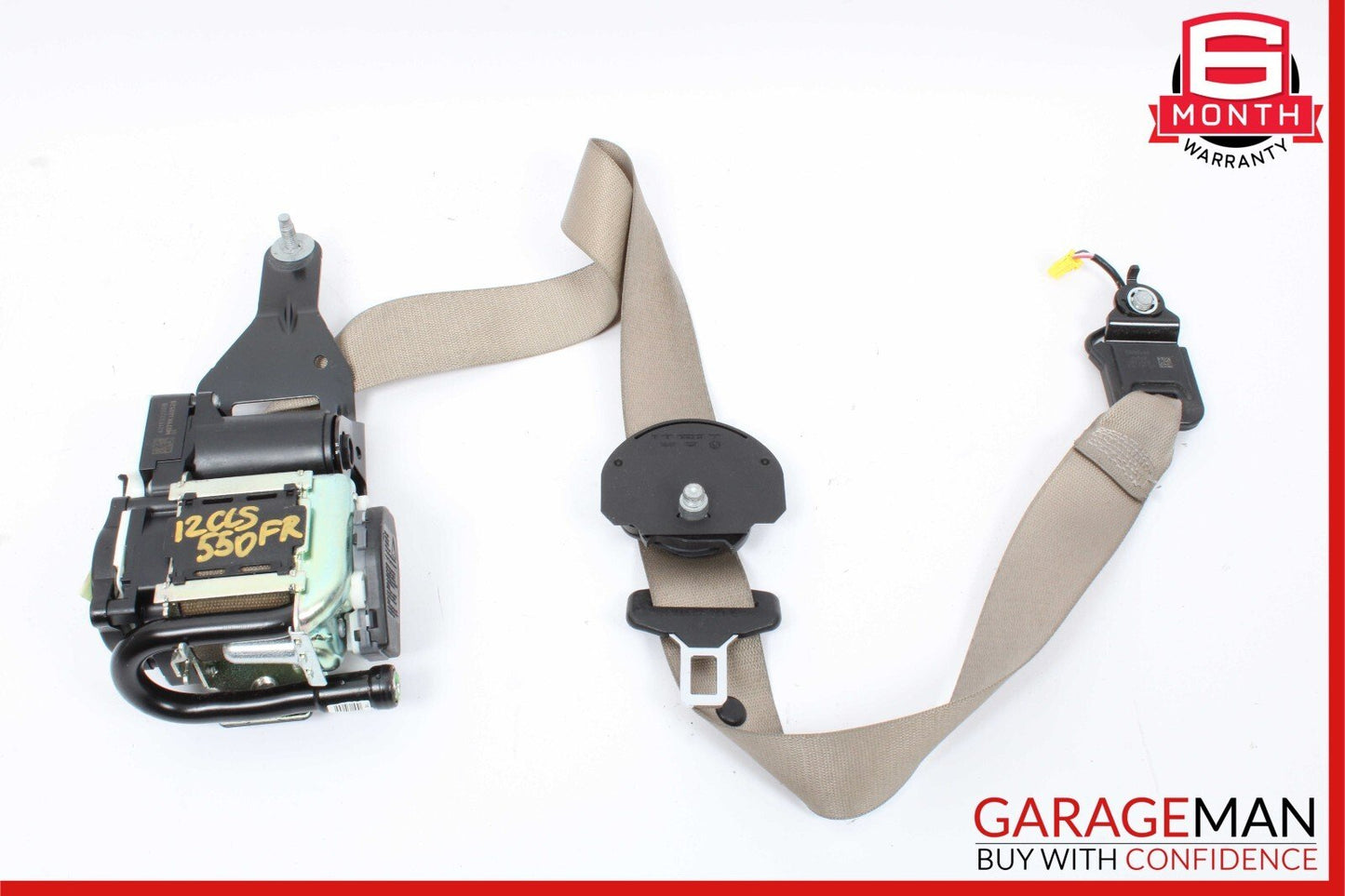 10-13  Mercedes W218 CLS500 Front Right Side Seat Belt Seatbelt Retractor OEM