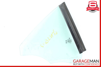 12-20 Mercedes R172 SLK250 Rear Right Side Quarter Window Glass OEM