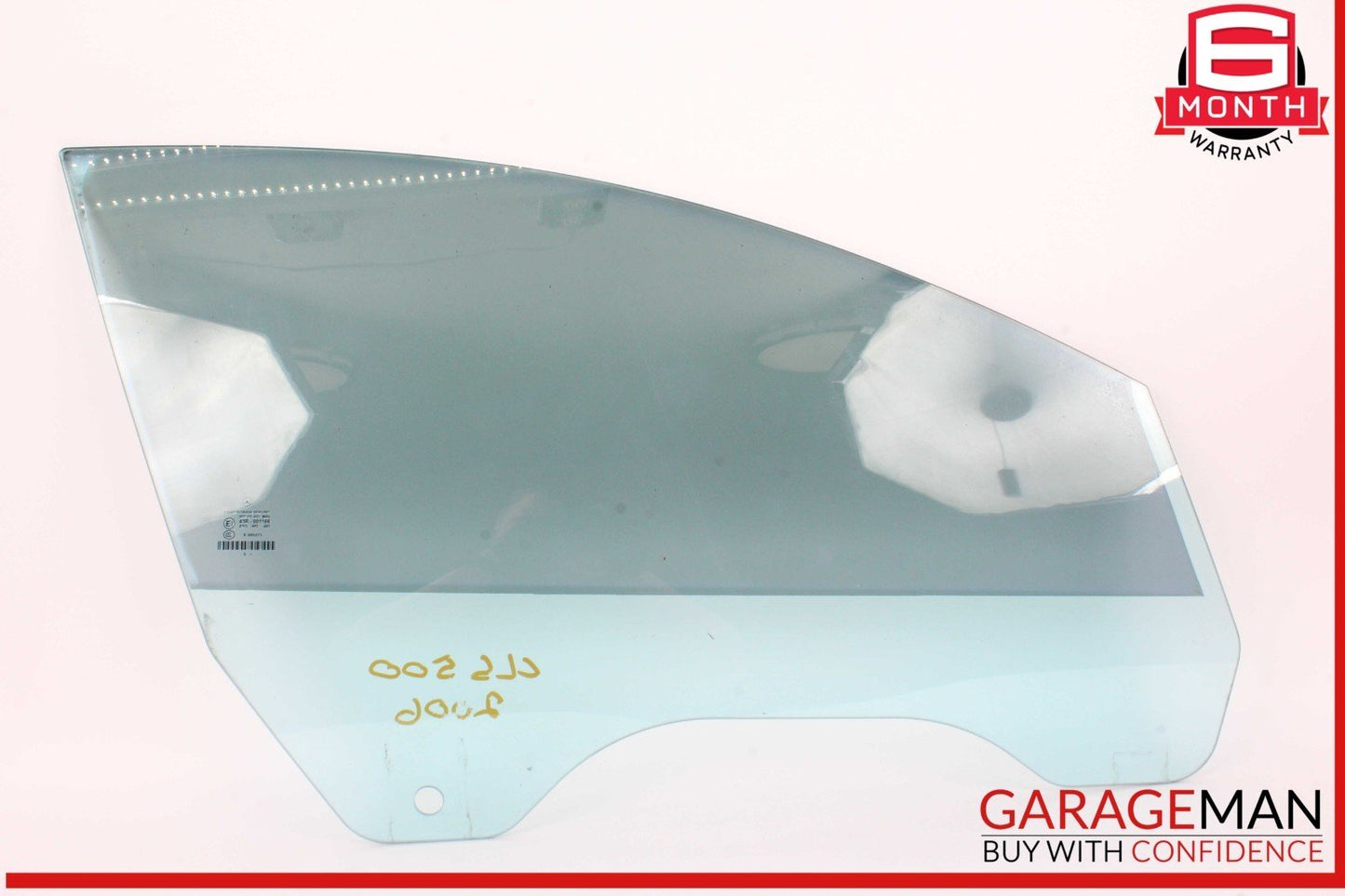 06-11 Mercedes W219 CLS500 CLS550 Front Right Passenger Side Door Window Glass
