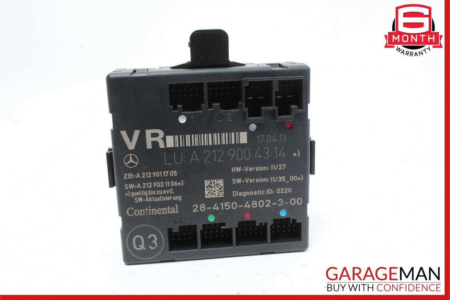 08-18 Mercedes GLK350 E250 E350 SLK250 Front Right Side Door Control Module Unit