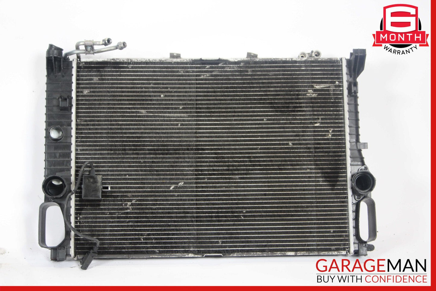 06-09 Mercedes W211 E350 Engine Cooling Radiator A/C AC Condenser OEM
