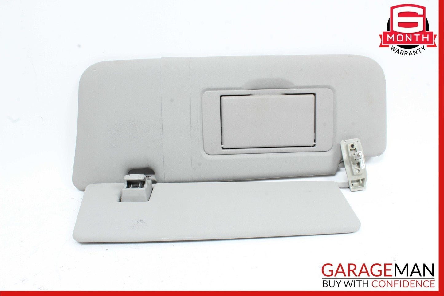 06-12 Mercedes X164 GL450 ML550 Front Left Side Sun Visor Sunvisor Cover Grey