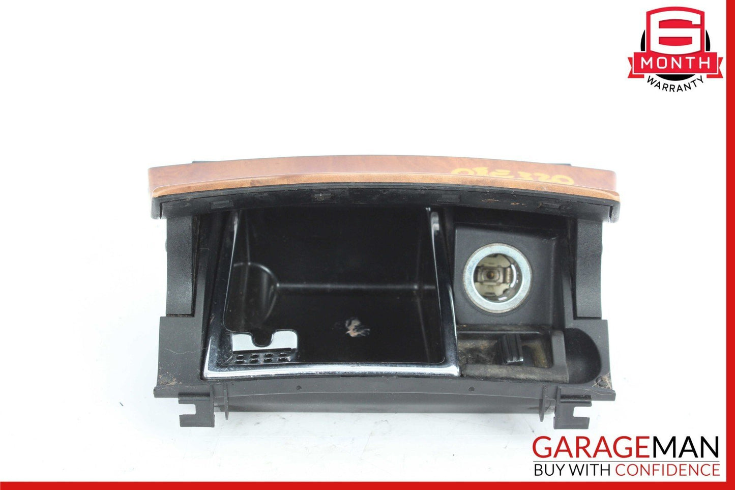 03-11 Mercedes W219 CLS500 E550 Center Pocket Ashtray Ash Tray Wood OEM