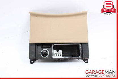 07-09 Mercedes W221 S550 S63 AMG Ash Tray Ashtray Lighter Compartment Trim Brown
