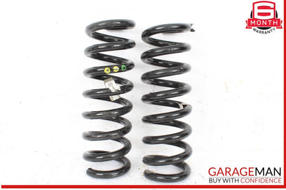 14-17 Maserati Ghibli Rear Right & Left Suspension Coil Spring Absorber Set OEM