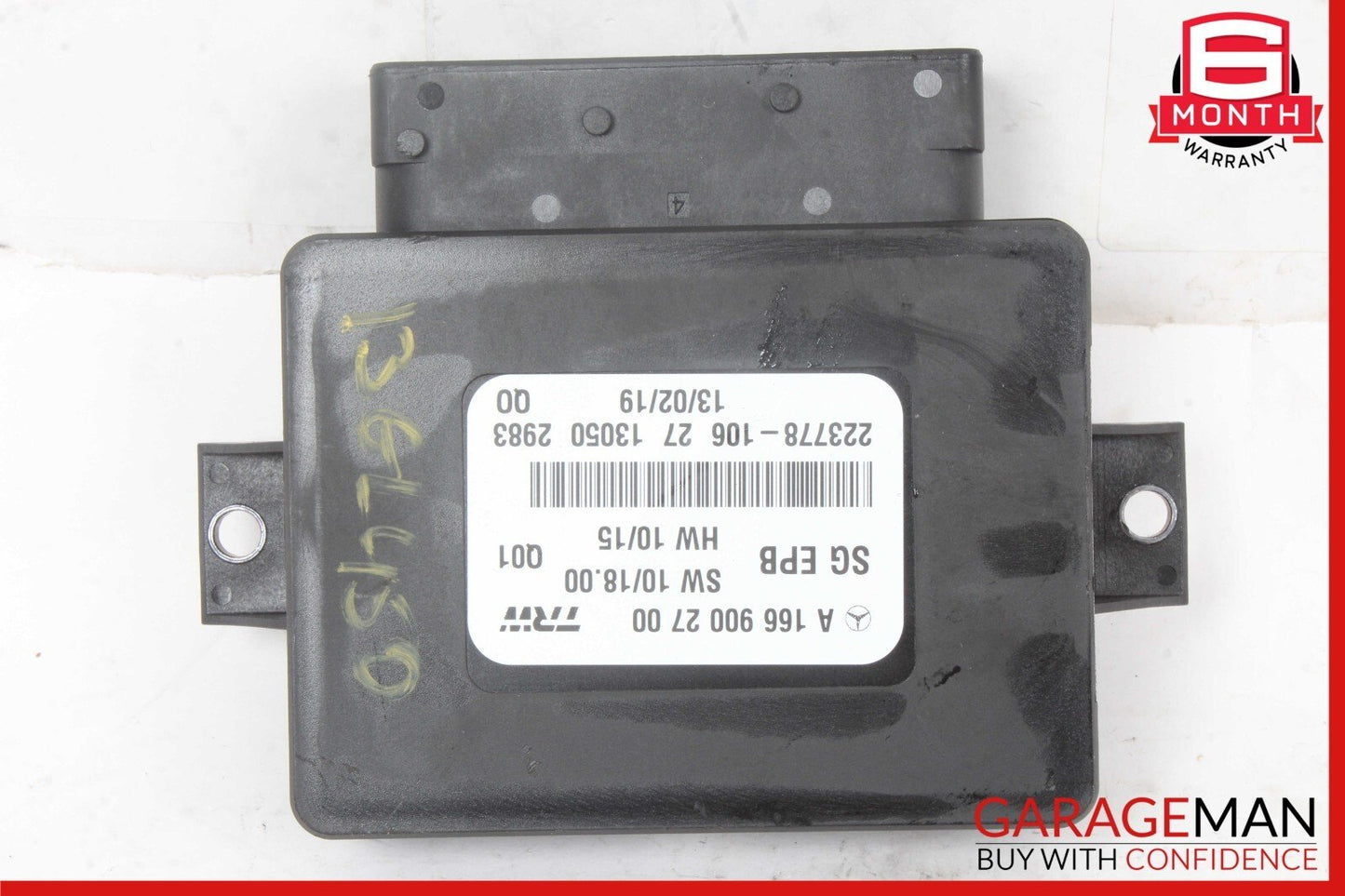 12-20 Mercedes X166 GL450 SLK250 Hand Parking Brake Control Module OEM