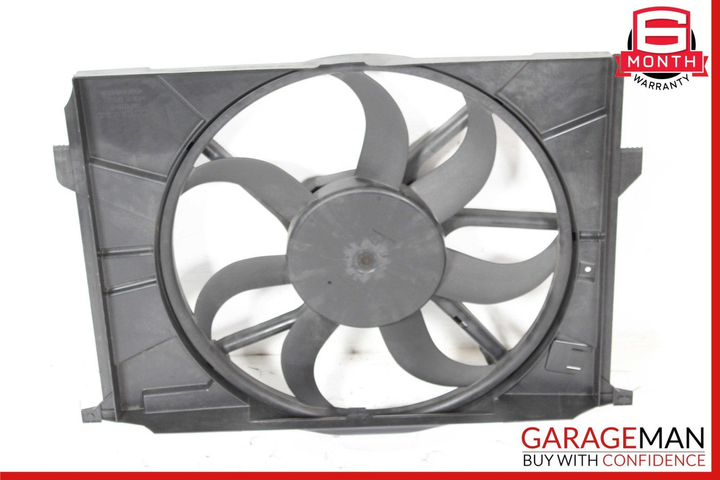 07-14 Mercedes W221 S550 S350 CL550 Engine Cooling Fan Shroud Motor Assembly OEM