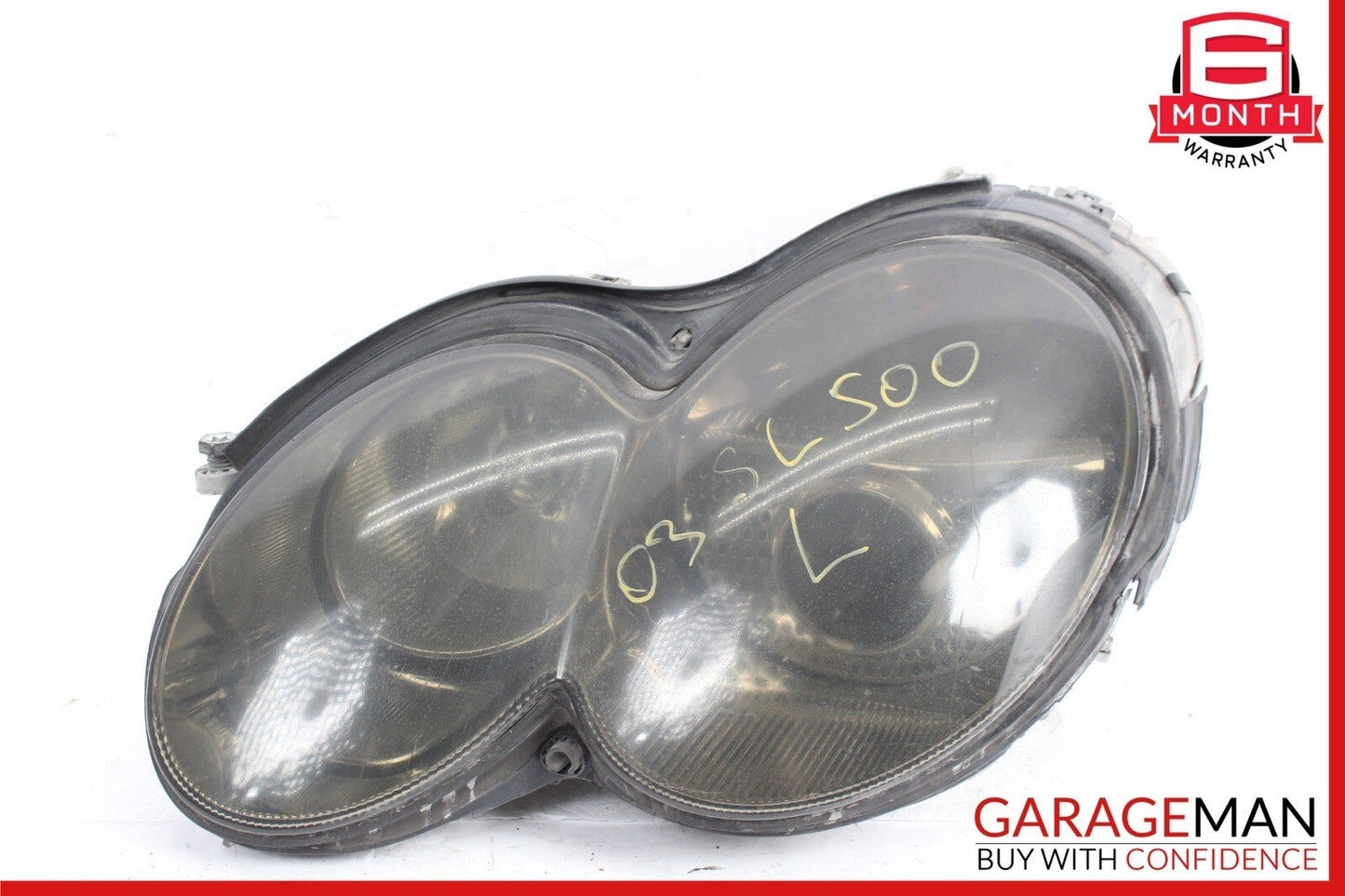 03-08 Mercedes R230 SL500 Front Left Headlight Head Light Lamp Bi Xenon OEM