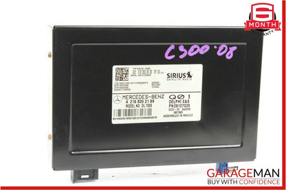 07-11 Mercedes C300 C350 S550 Sirius Satellite Radio Module Receiver OEM