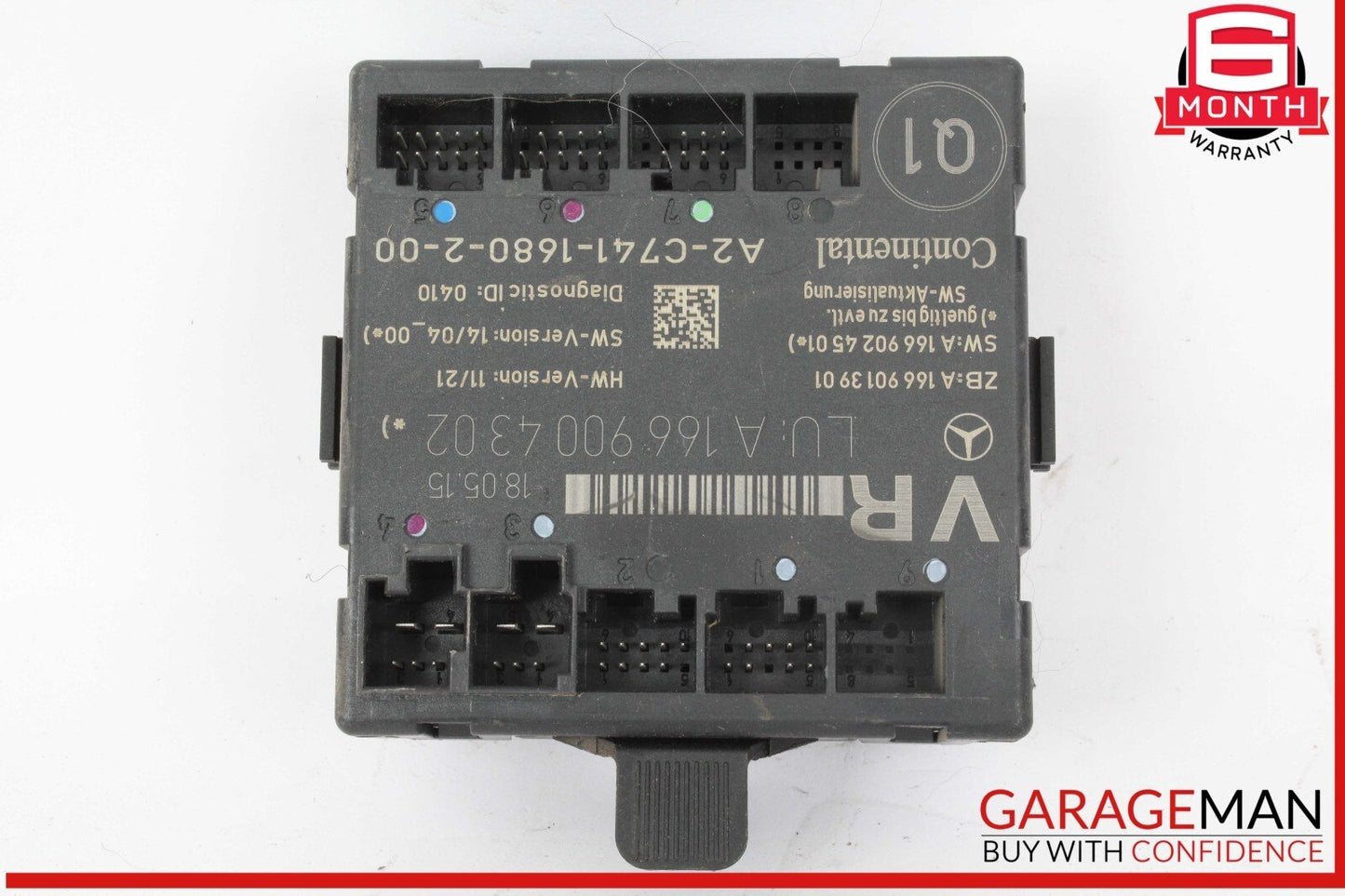 12-20 Mercedes X156 GLA250 Front Right Side Door Control Module Unit OEM