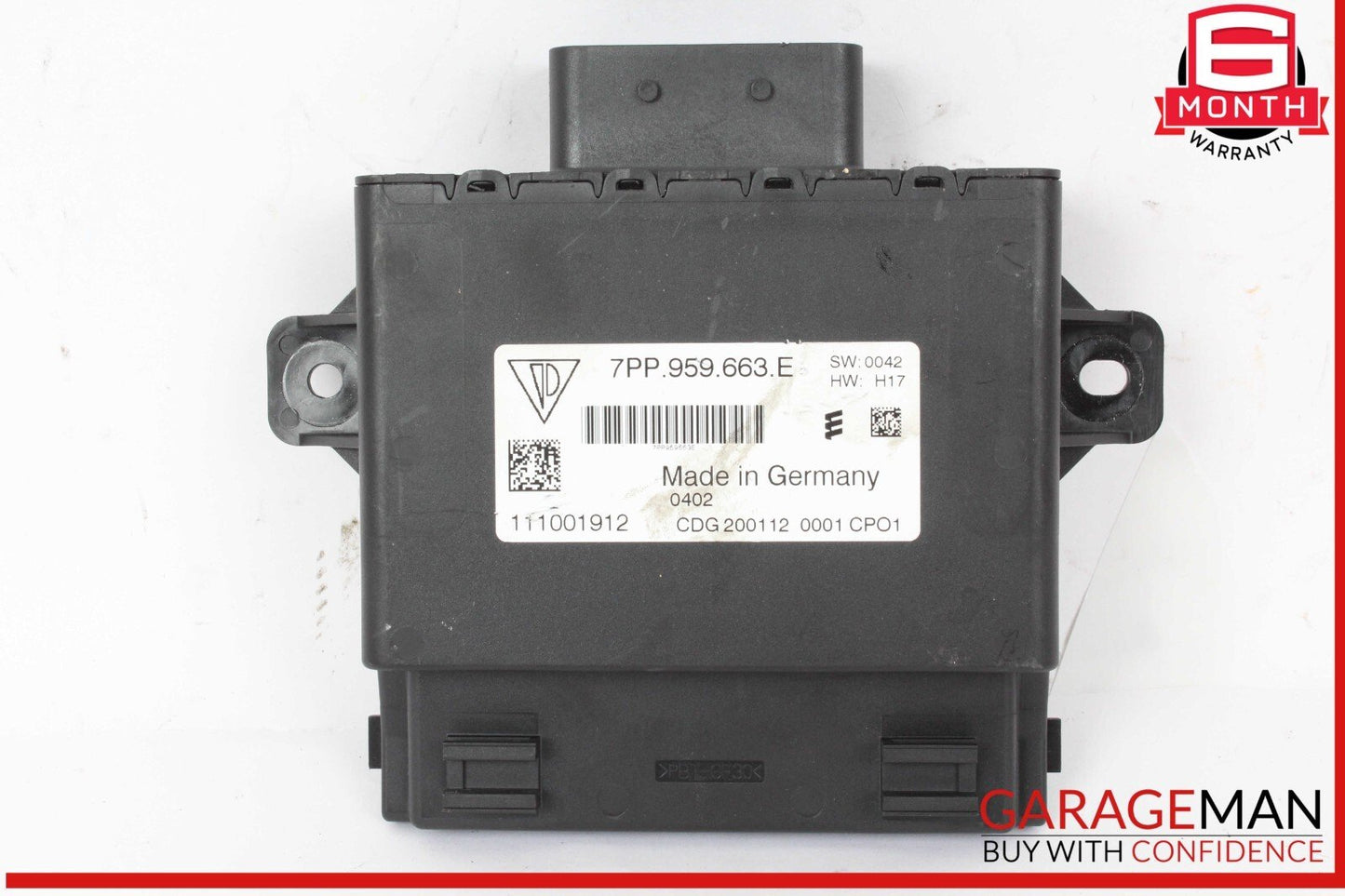 12 Porsche Cayenne S 958 Start Stop Voltage Stabilizer Control Module ECU OEM