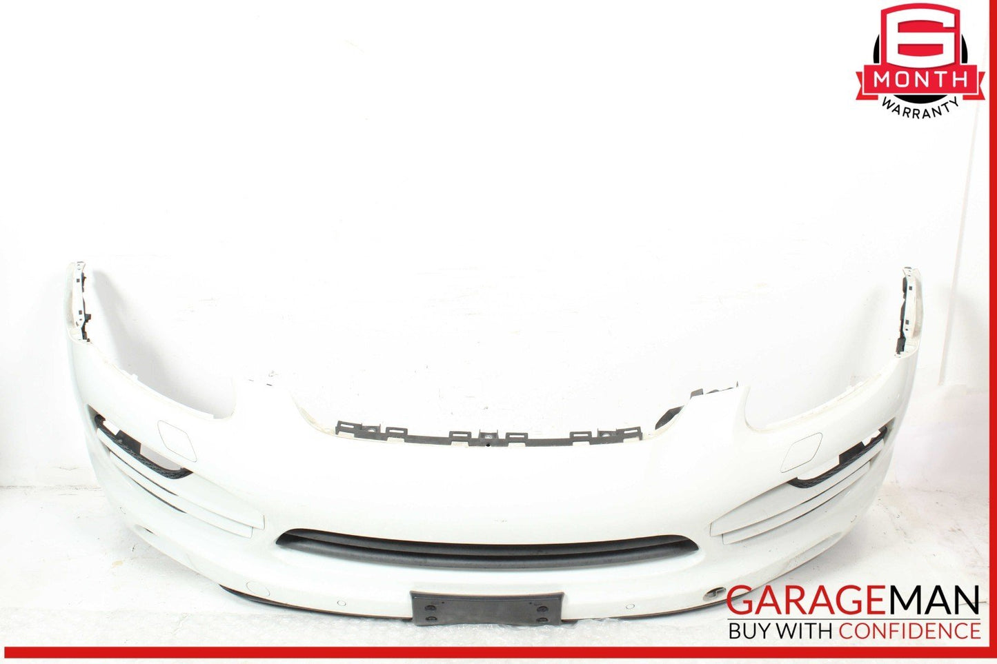 11-14 Porsche Cayenne 958 Front Bumper Cover Assembly White OEM