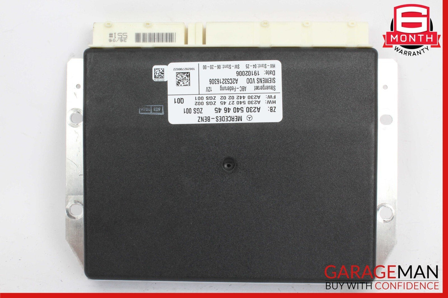 07-08 Mercedes R230 SL550 SL55 AMG ABC Suspension Active Body Control Module OEM