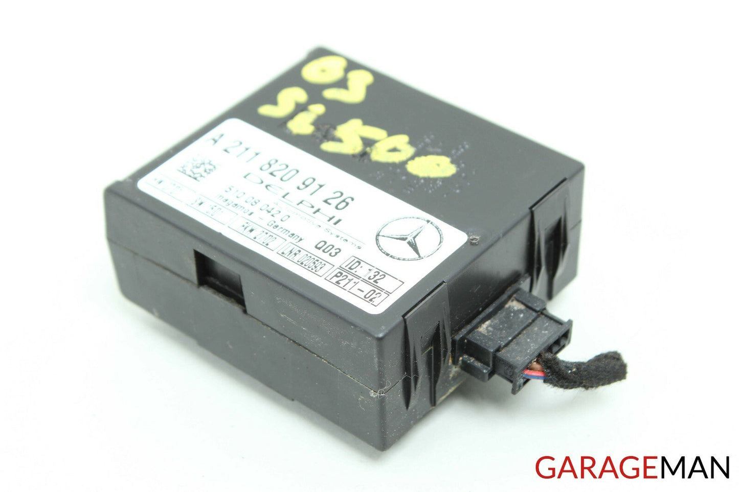 03-06 MERCEDES R230 SL500 S500 CL600 ANTI THEFT CONTROL MODULE Q03 OEM