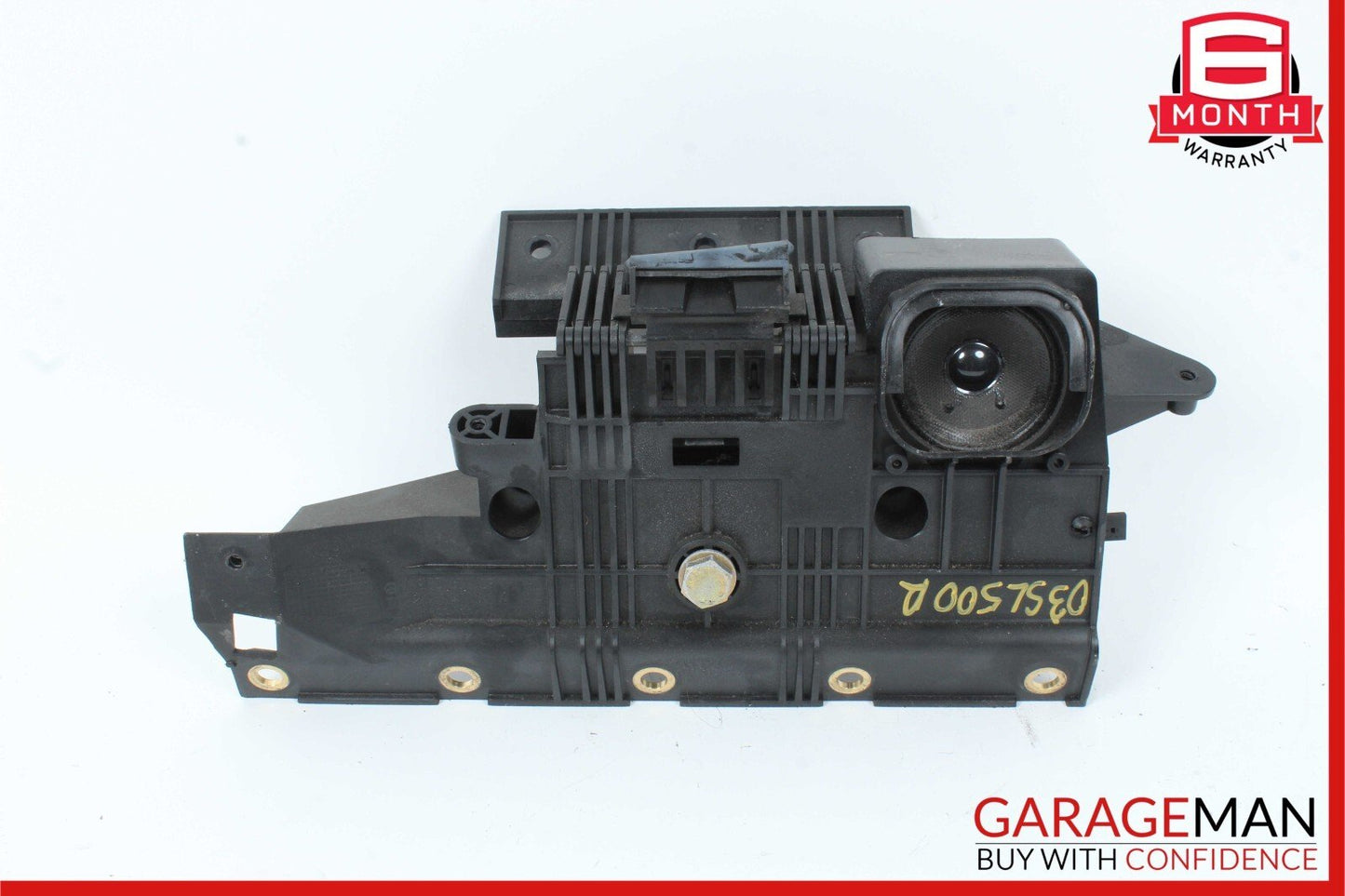03-08 Mercedes R230 SL500 Rear Right Luggage Seatbelt Retractor Speaker Assembly